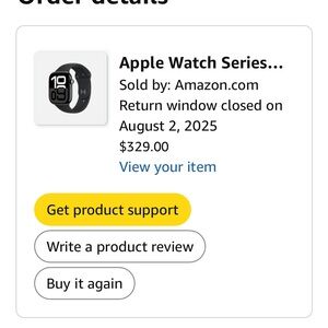 Apple Smartwatch in Black